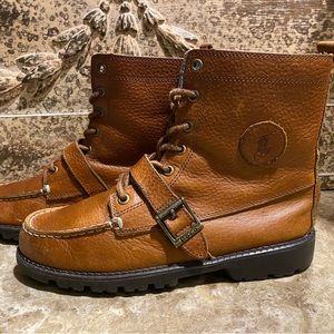 Polo Ralph Lauren Tumbled Leather Boots